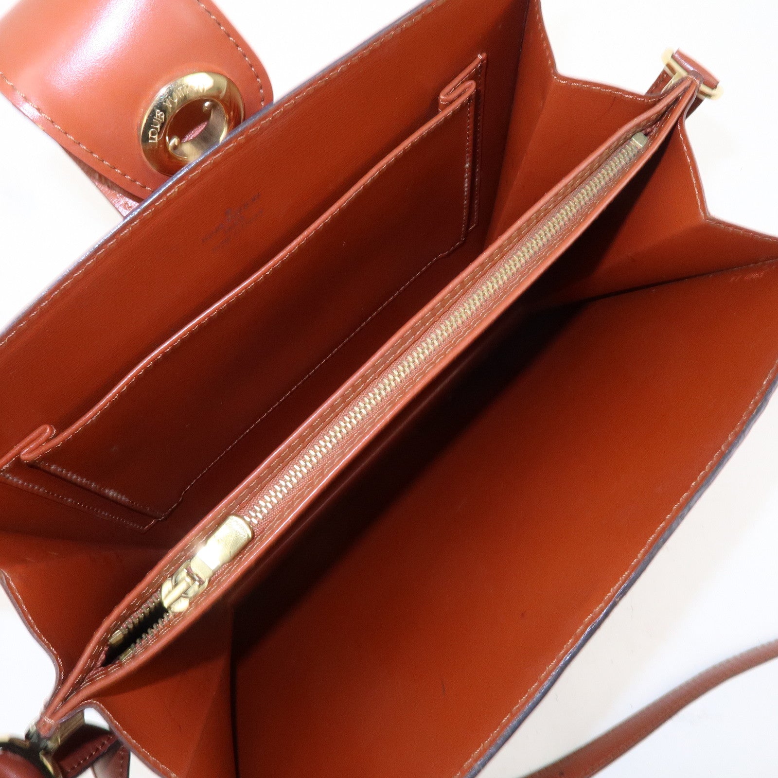 Louis Vuitton Epi Capucines Shoulder Bag M52343