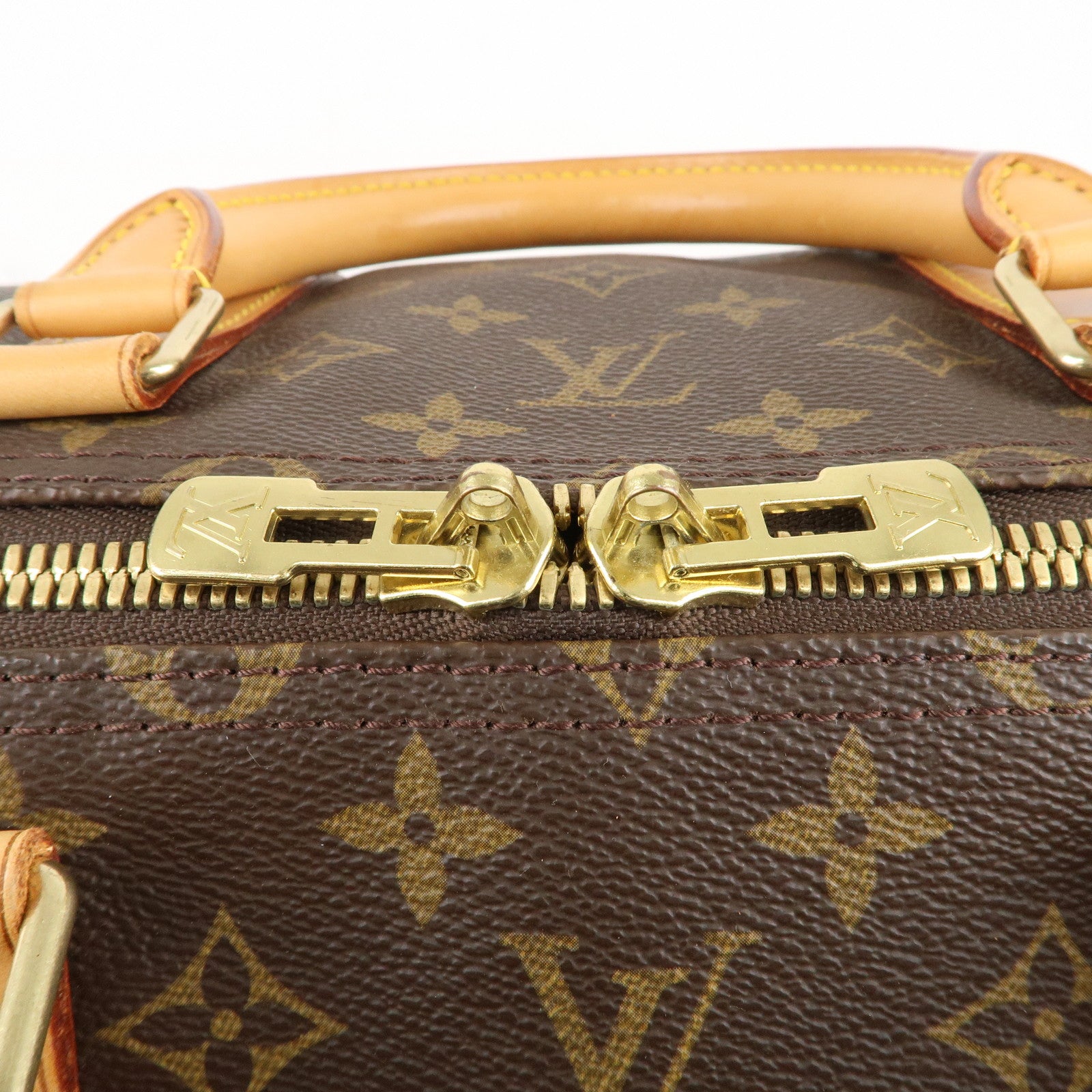Louis Vuitton Monogram Keep All 55 Boston Bag Brown M41424