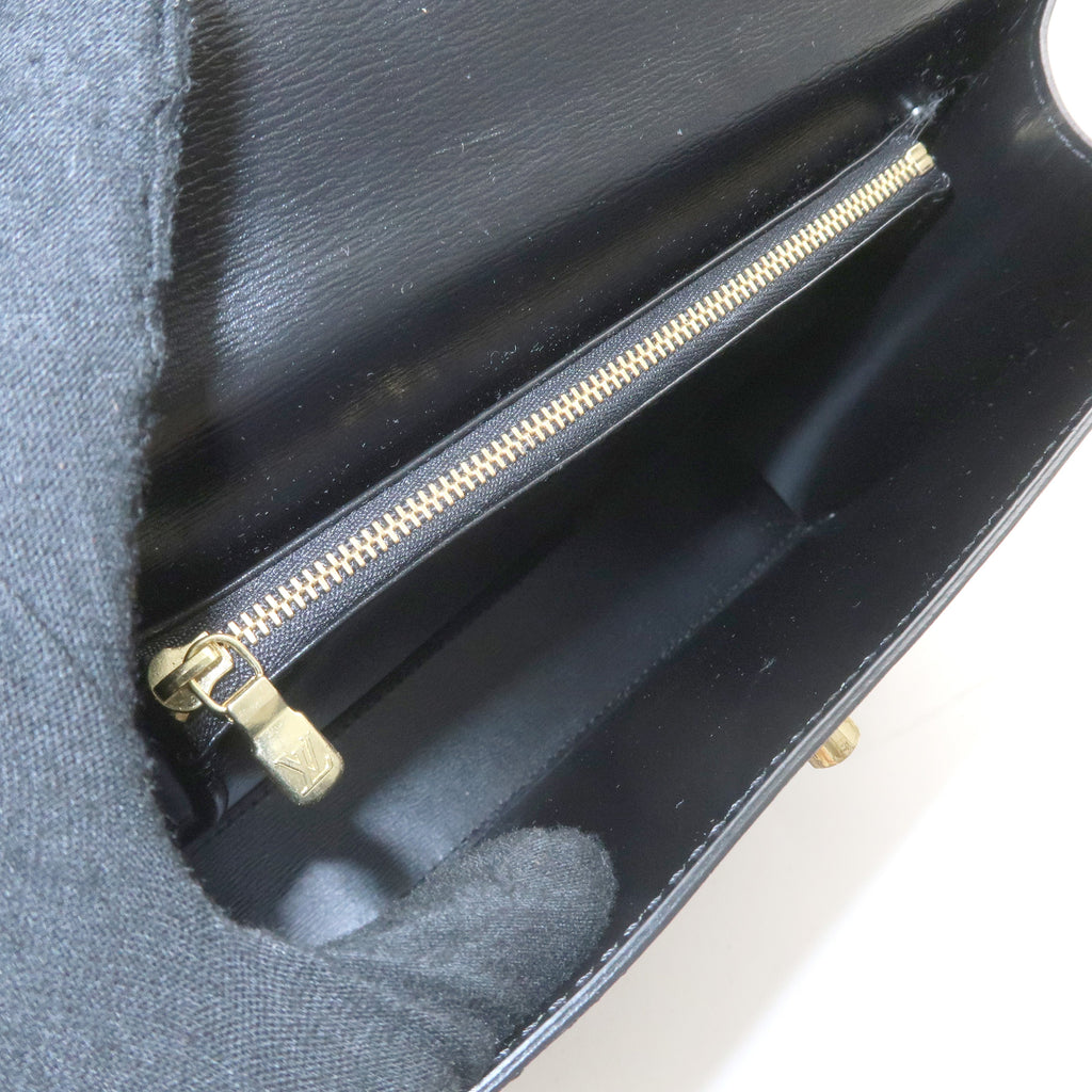 Louis Vuitton Epi Leather Malesherbes Hand Bag Black M52372