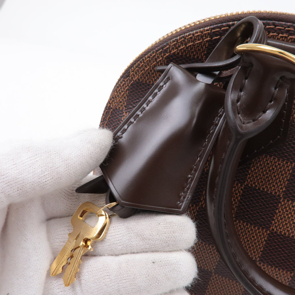Louis Vuitton Damier Alma BB 2Way Shoulder Bag Hand Bag N41221