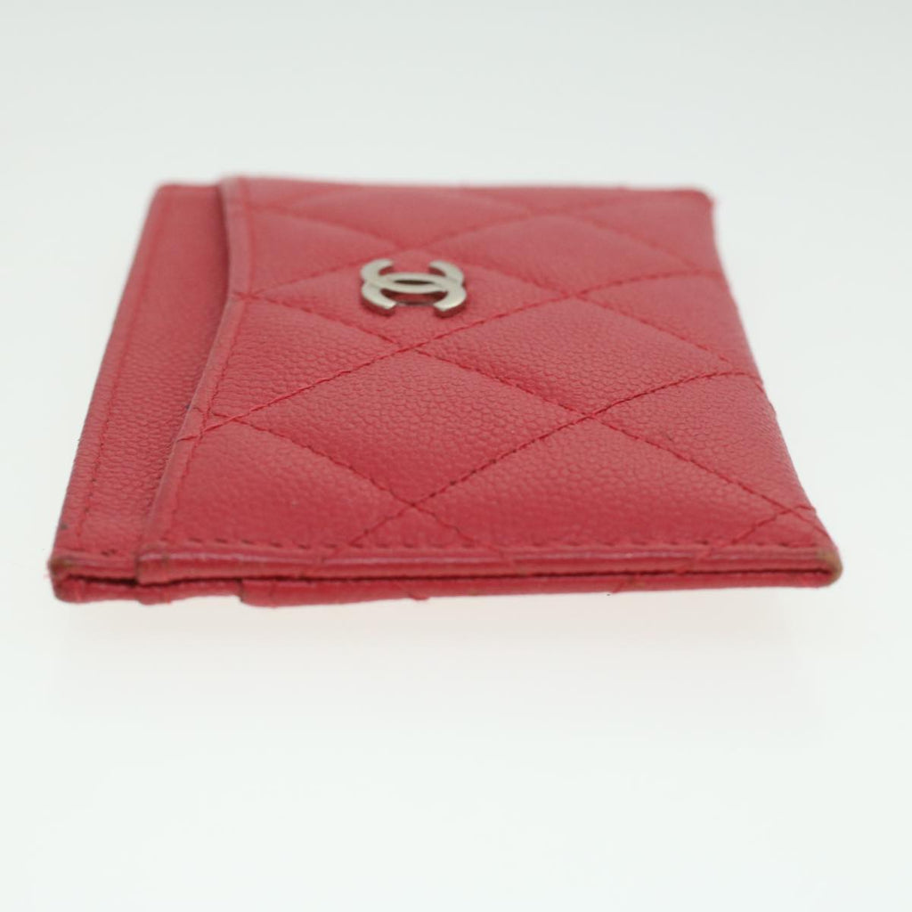 Chanel Red Leather  wallet accessories