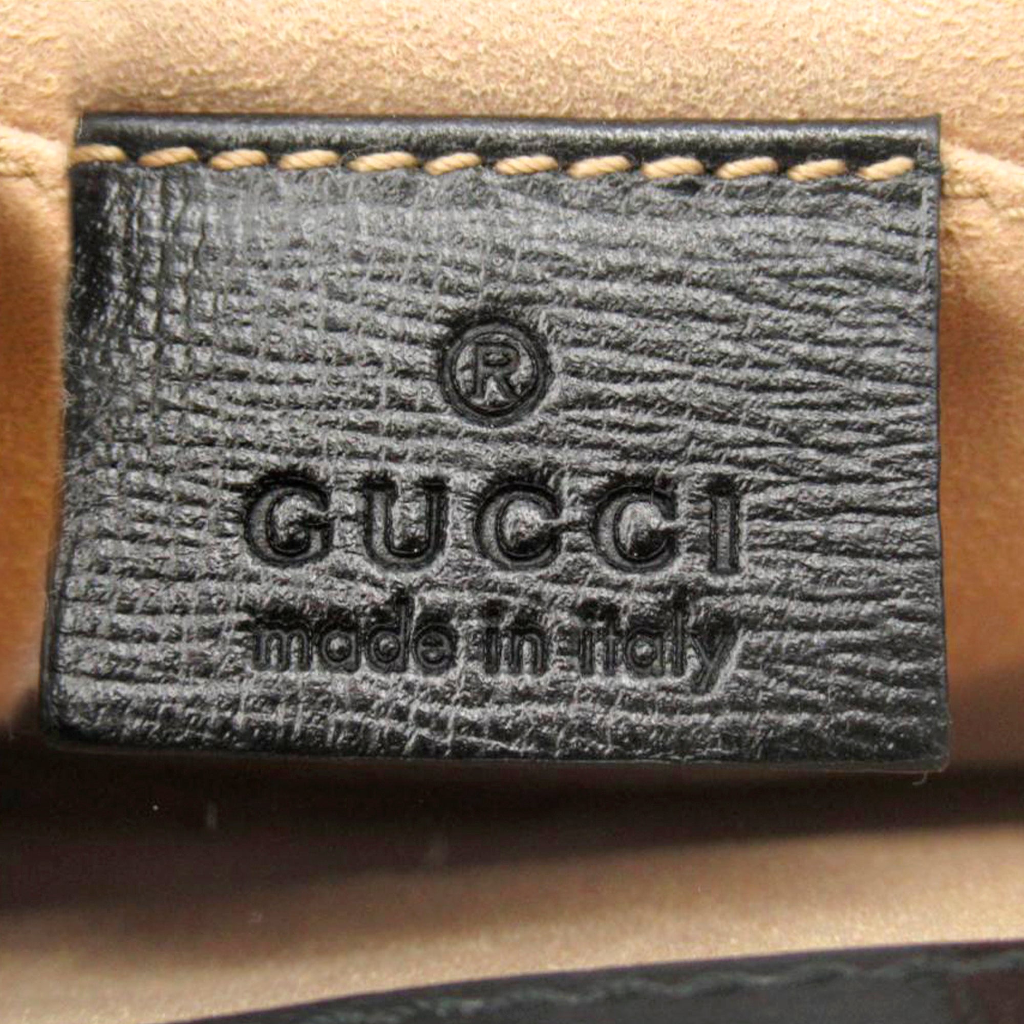 Gucci Marina Shoulder Bag Mini Black