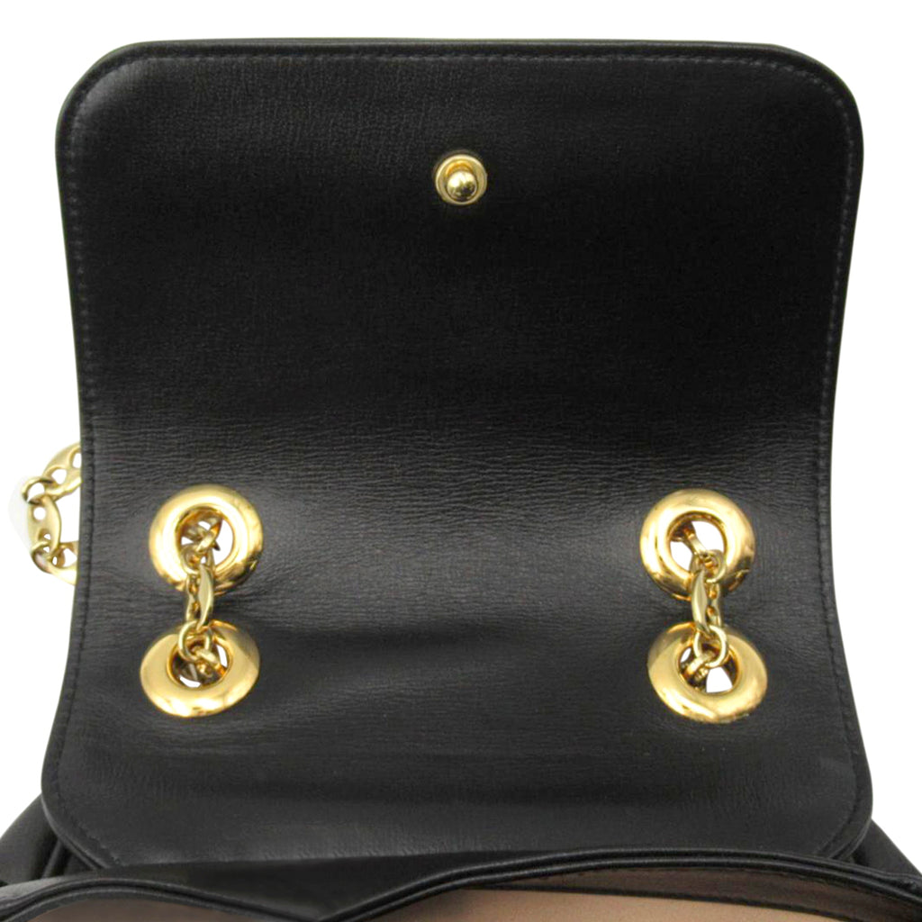 Gucci Marina Shoulder Bag Mini Black