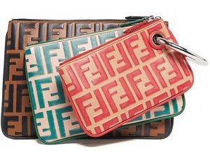 Fendi Triplette FF Pouch