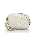 Gucci Soho Disco Crossbody Bag White