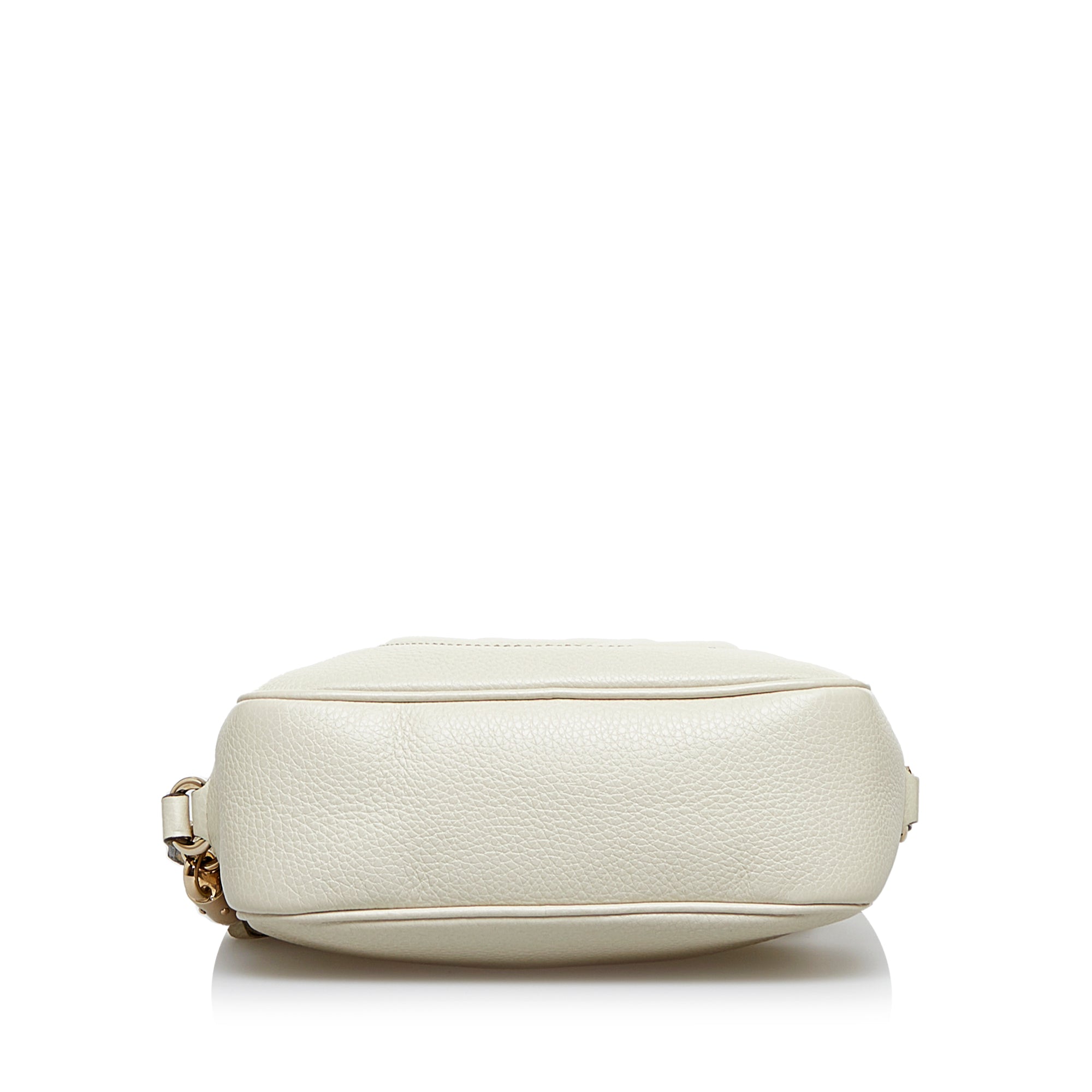 Gucci Soho Disco Crossbody Bag White