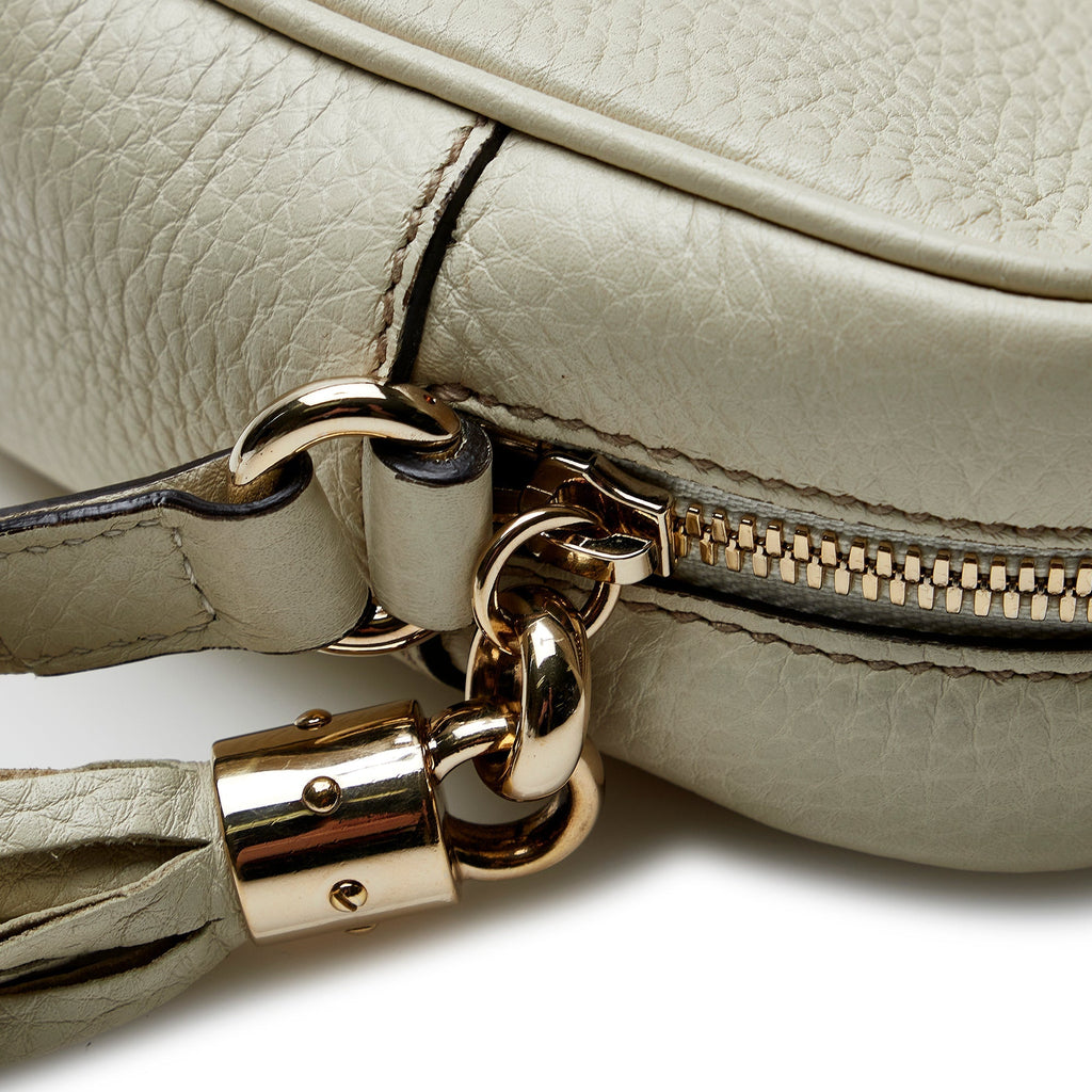 Gucci Soho Disco Crossbody Bag White
