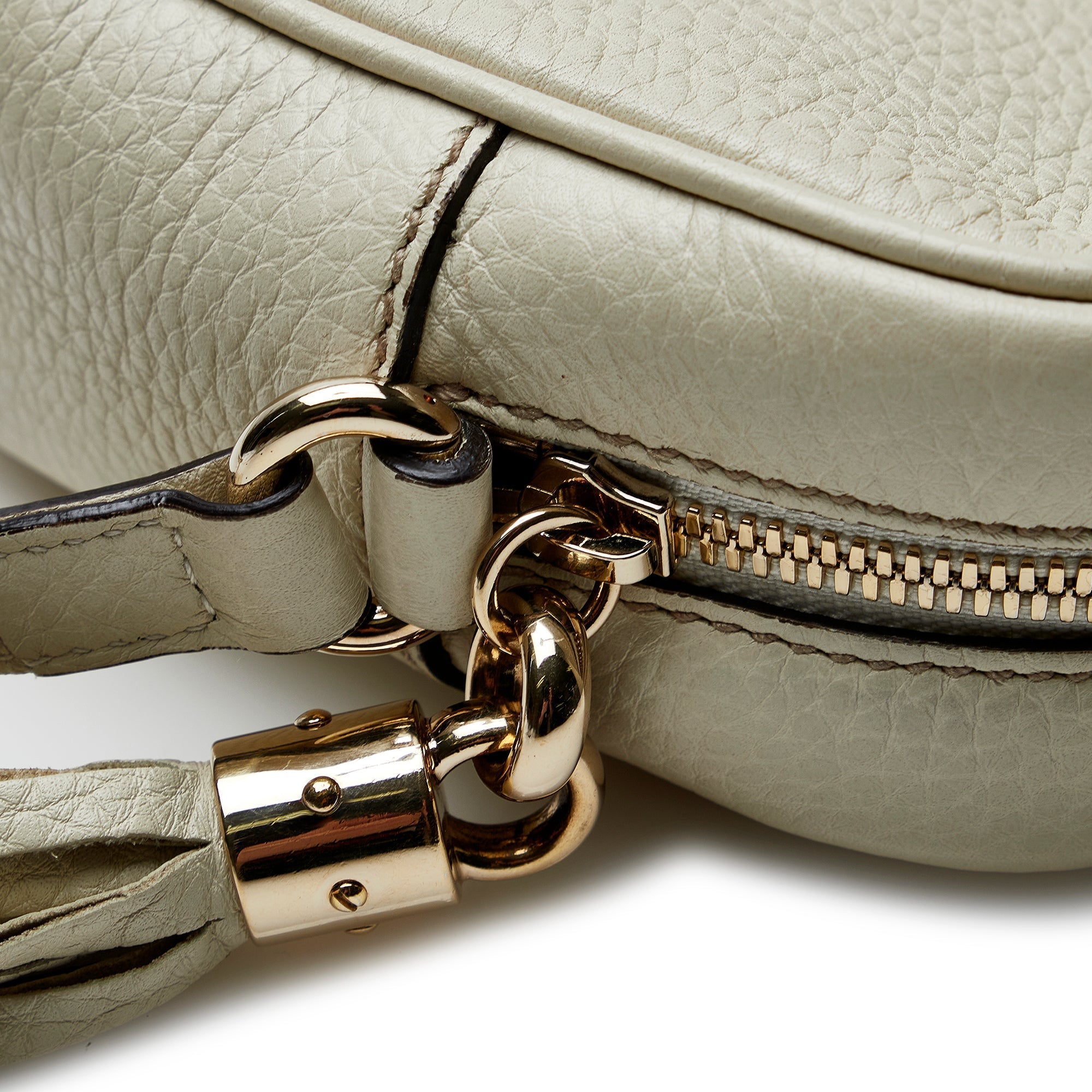 Gucci Soho Disco Crossbody Bag White