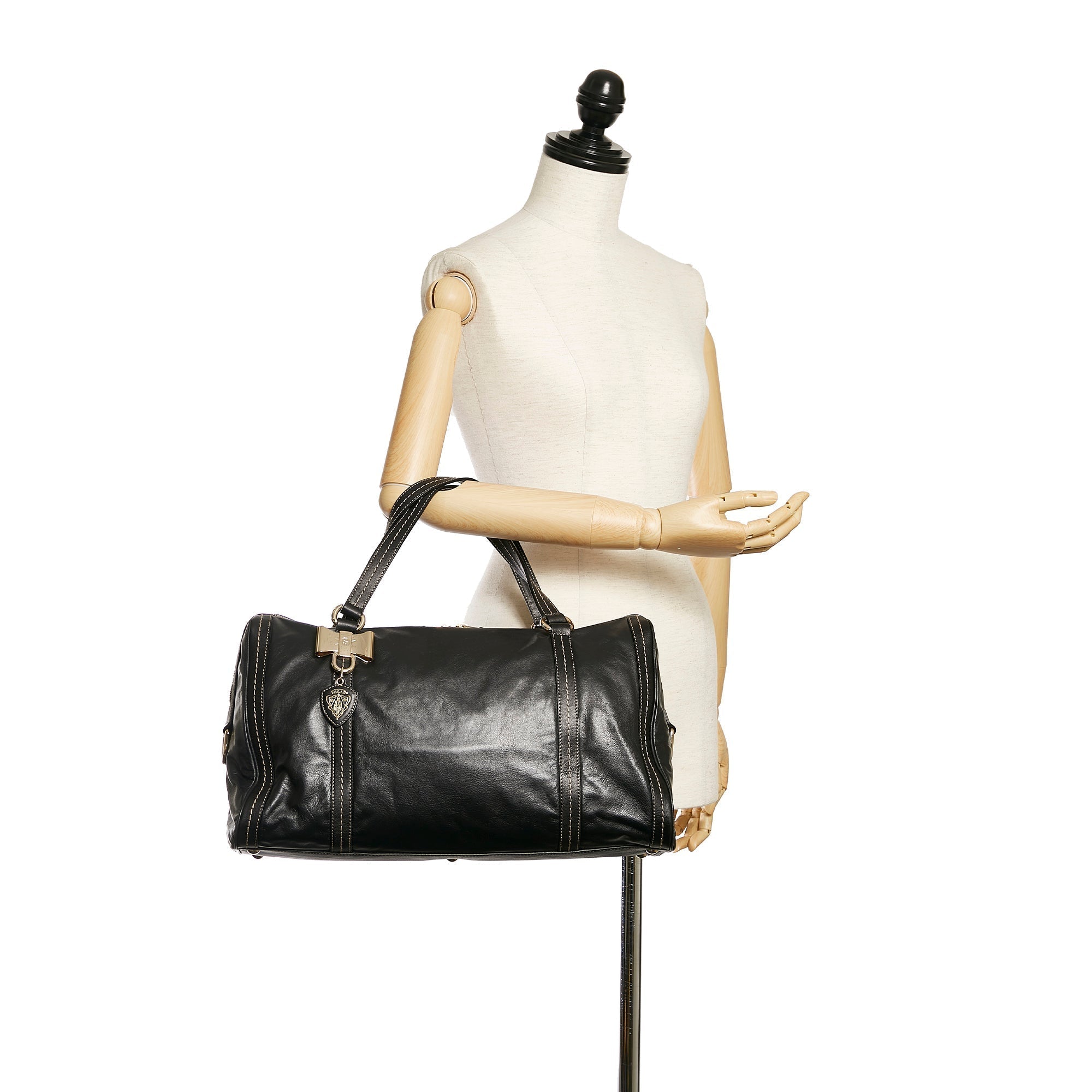 Gucci Duchessa Boston Bag Black