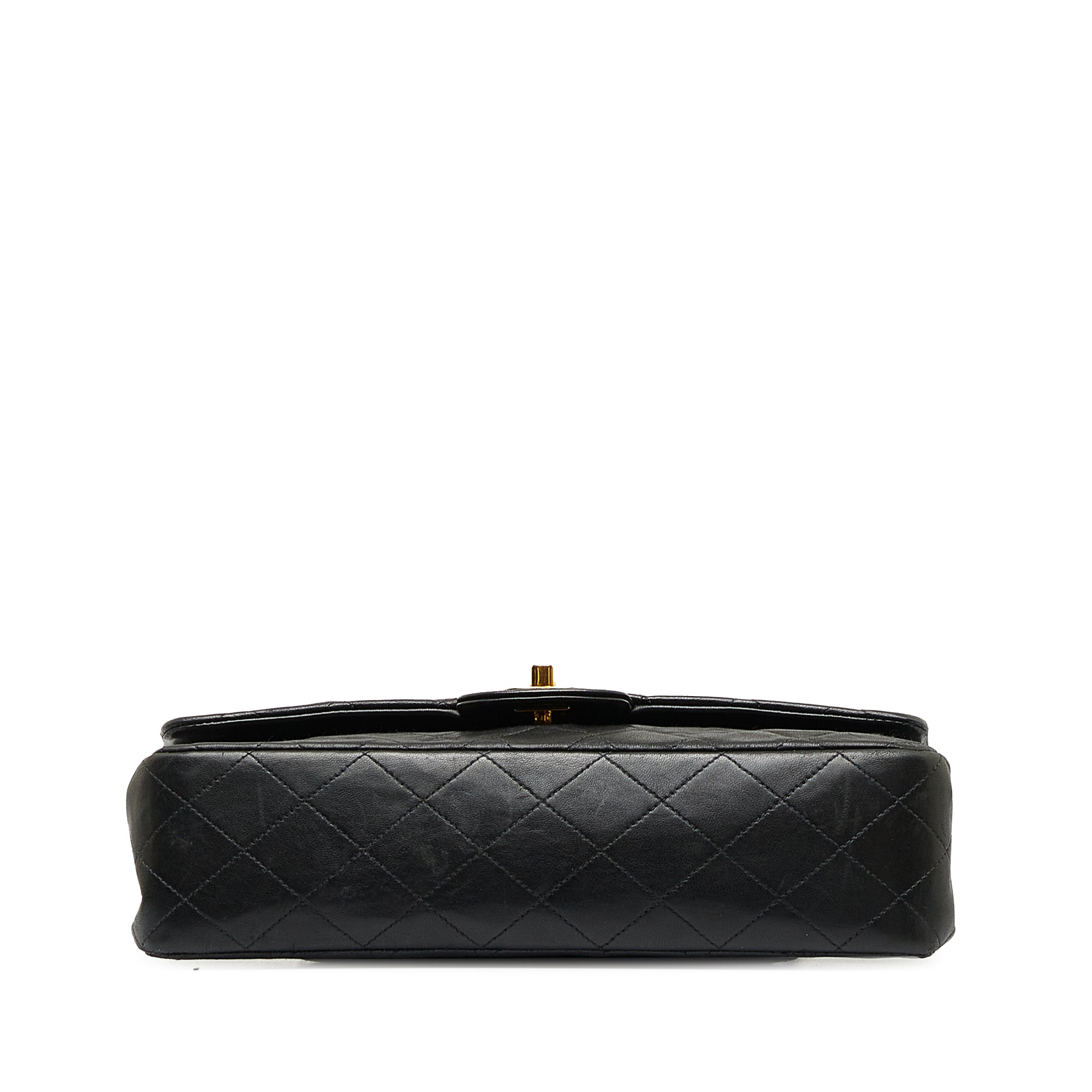 CHANEL Medium Classic Lambskin Double Flap Shoulder Bag