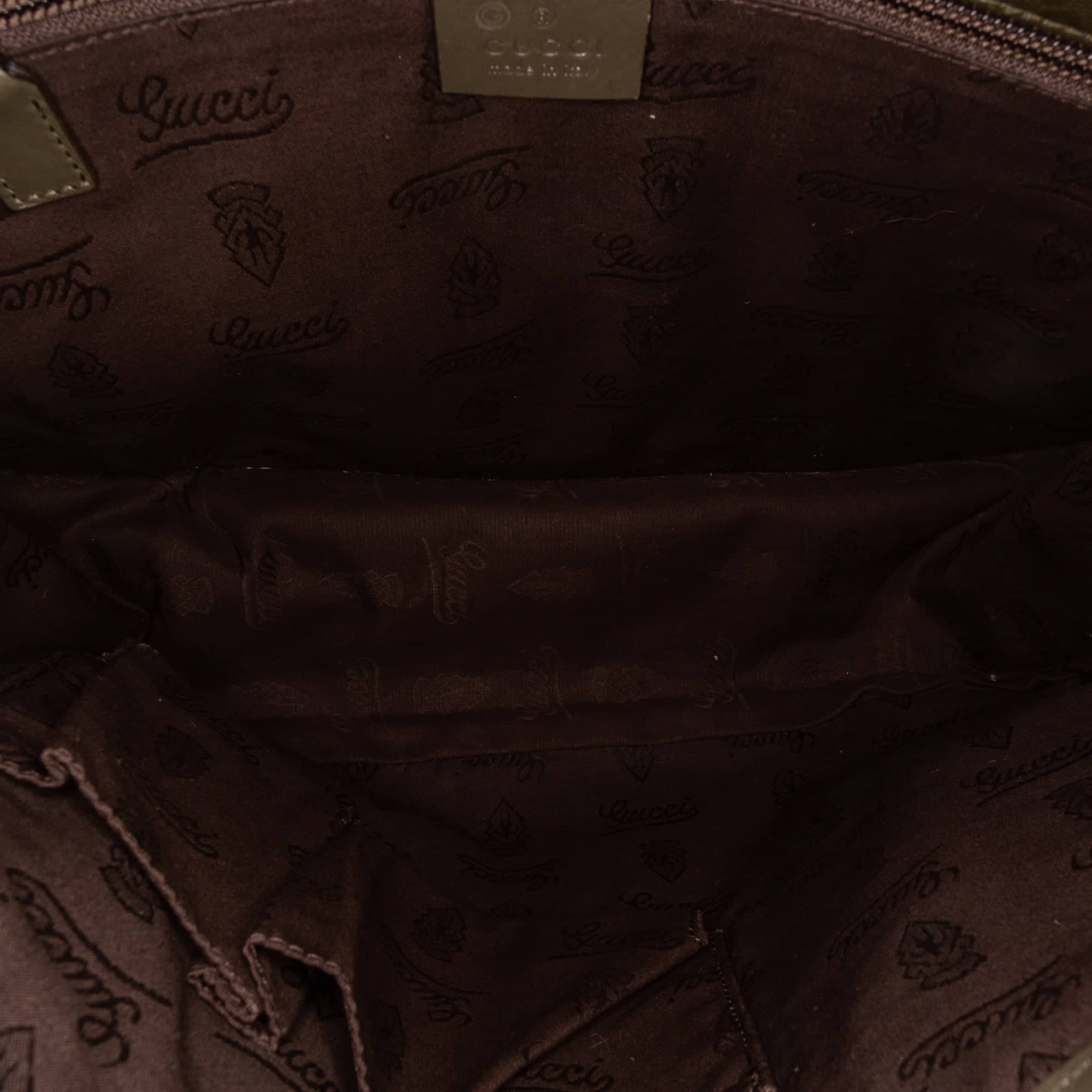 Gucci Messenger Bag Brown GG Imprimé