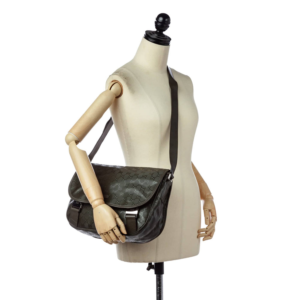 Gucci Messenger Bag Brown GG Imprimé