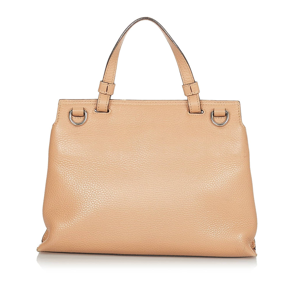 Gucci Bamboo Daily Handbag Brown