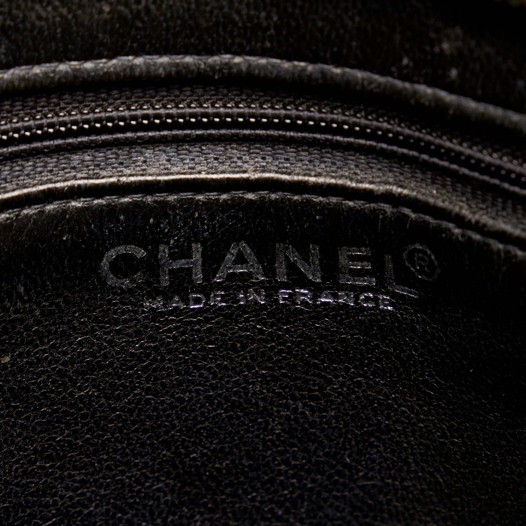 Chanel Medallion Tote Bag Black Caviar Silver