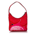 Gucci Flora Shoulder Bag Pink Printed Canvas