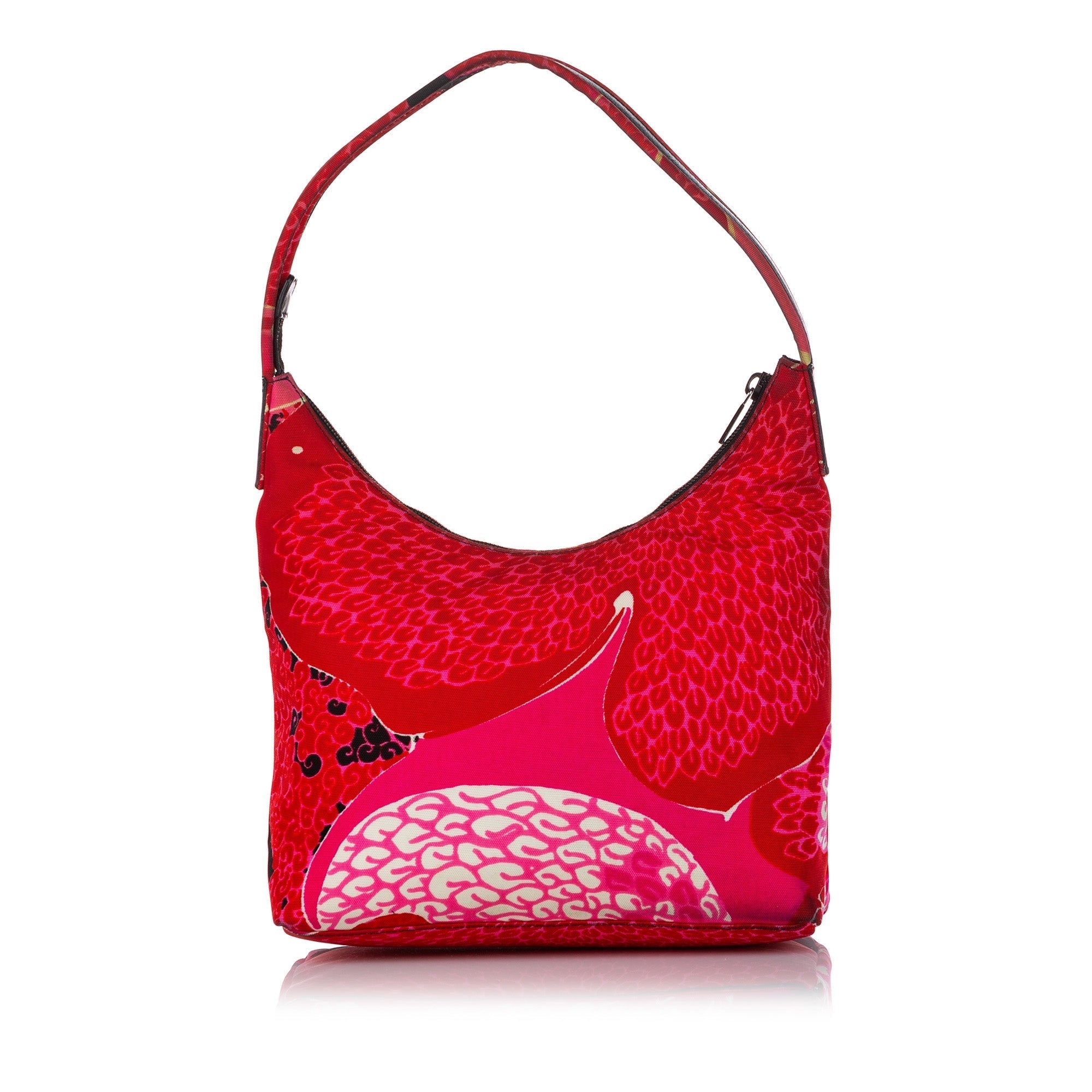 Gucci Flora Shoulder Bag Pink Printed Canvas
