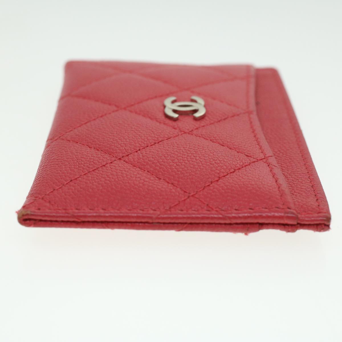 Chanel Red Leather  wallet accessories