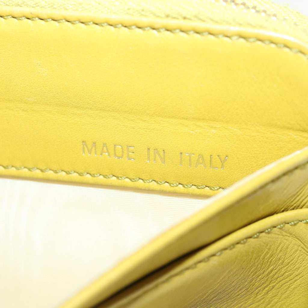 Chanel Yellow Leather  wallet accessories