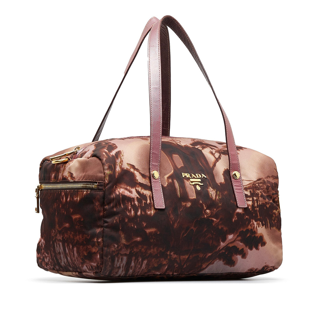 PRADA Tessuto Stampato Satchel