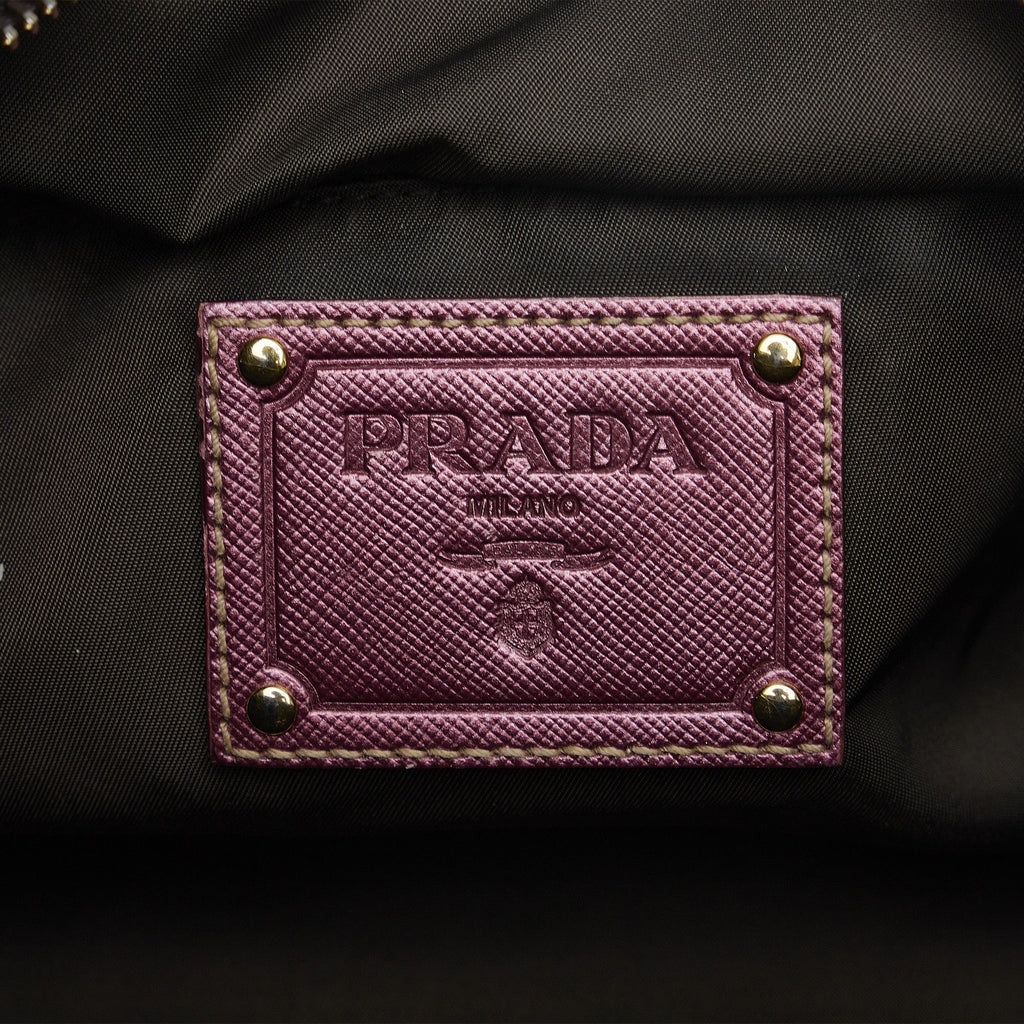 PRADA Tessuto Stampato Satchel