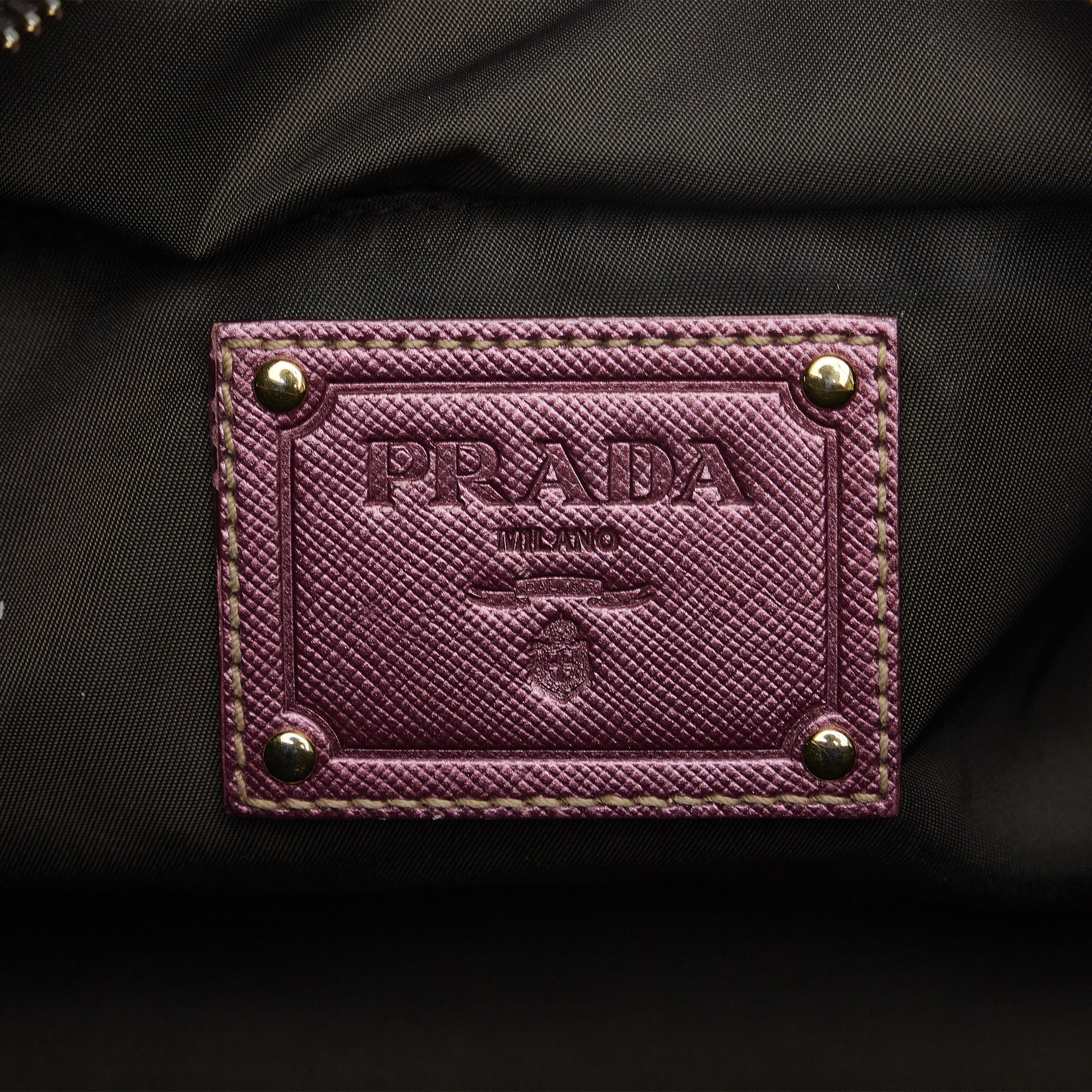 PRADA Tessuto Stampato Satchel