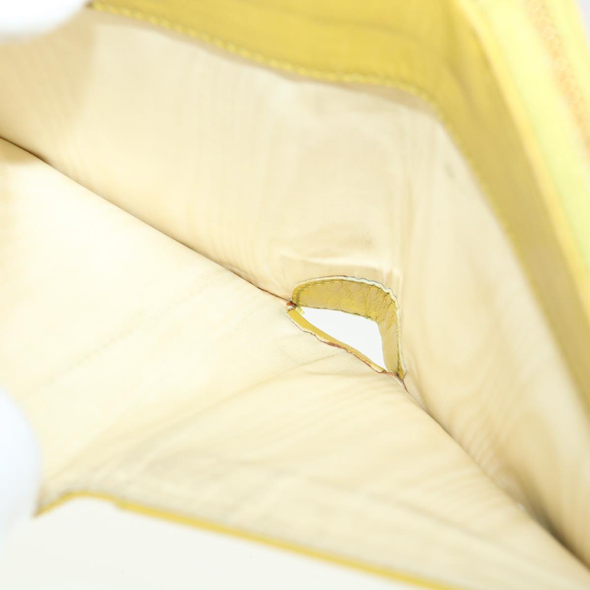 Chanel Yellow Leather  wallet accessories