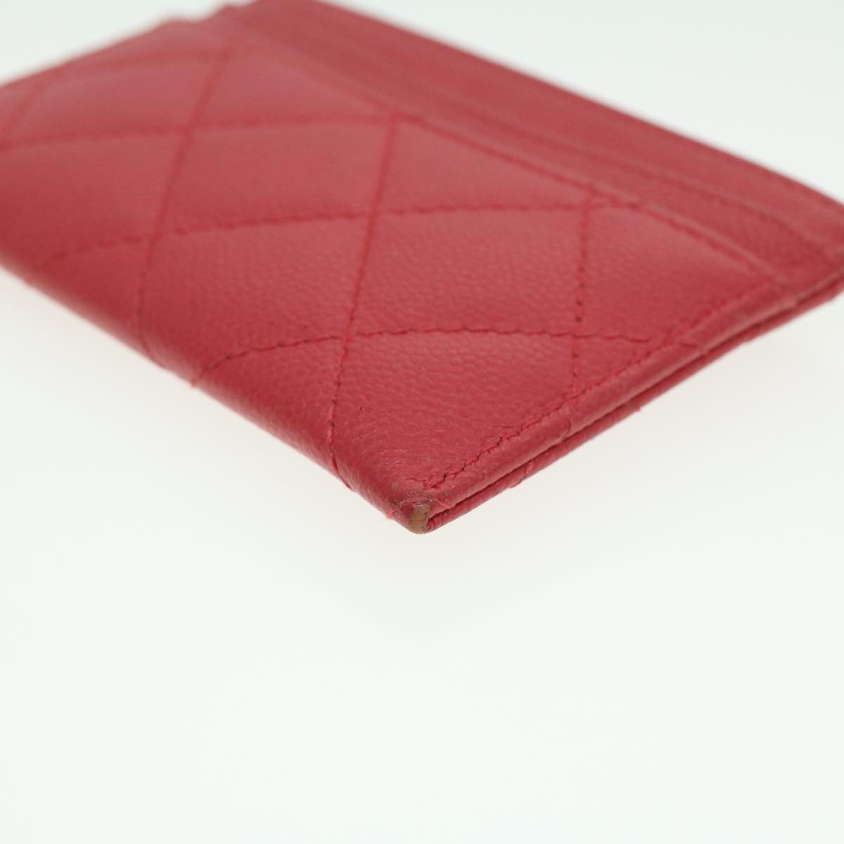 Chanel Red Leather  wallet accessories