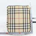 Burberry London Shoulder Bag Beige PVC