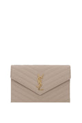 SAINT LAURENT Monogram Envelope Chain Wallet