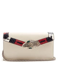 Gucci Lilith Leather Shoulder Bag White