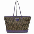 Indistinguishable  Fendi Shoulder Bag Brown Canvas