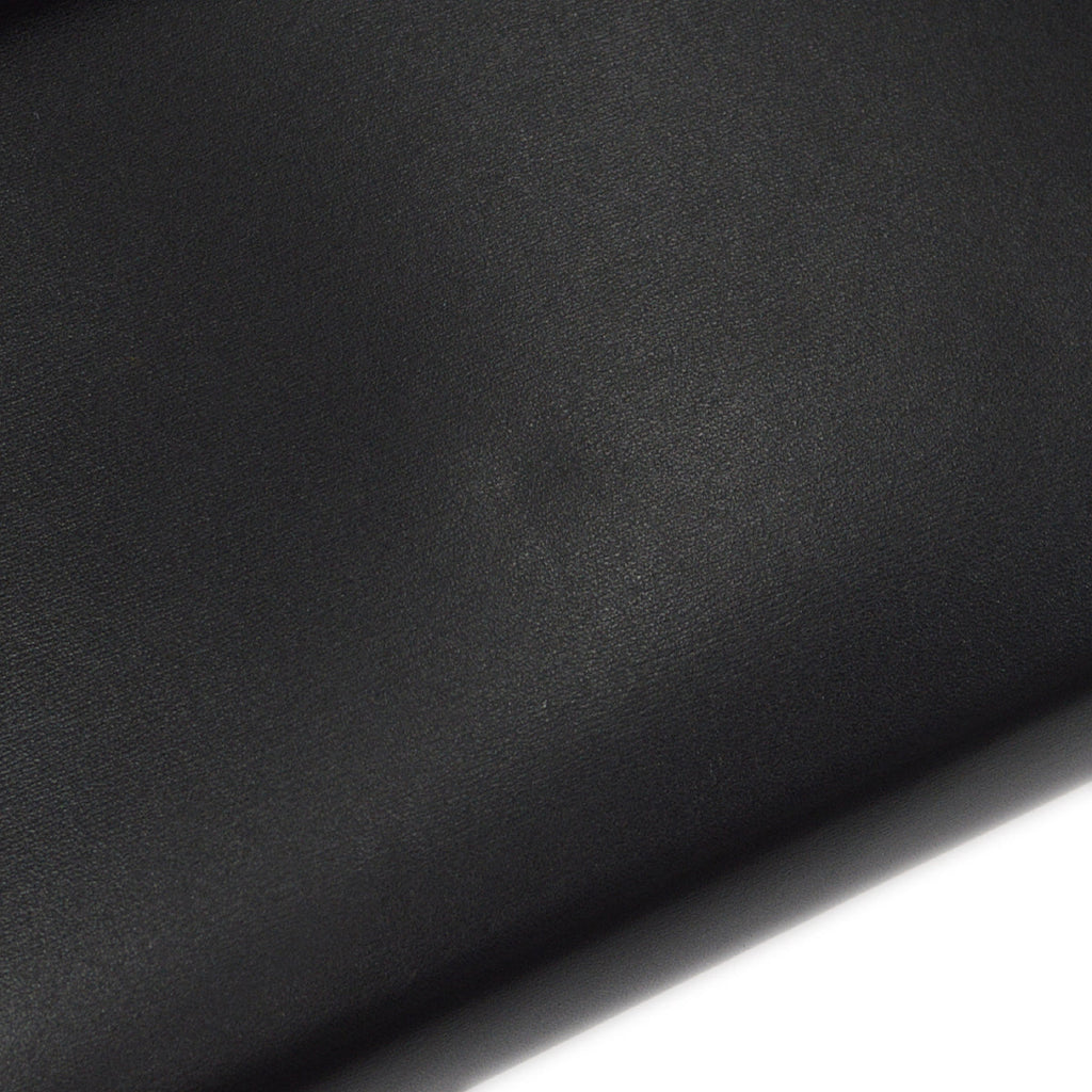 HERMES KELLY HERRAND Black Box calf