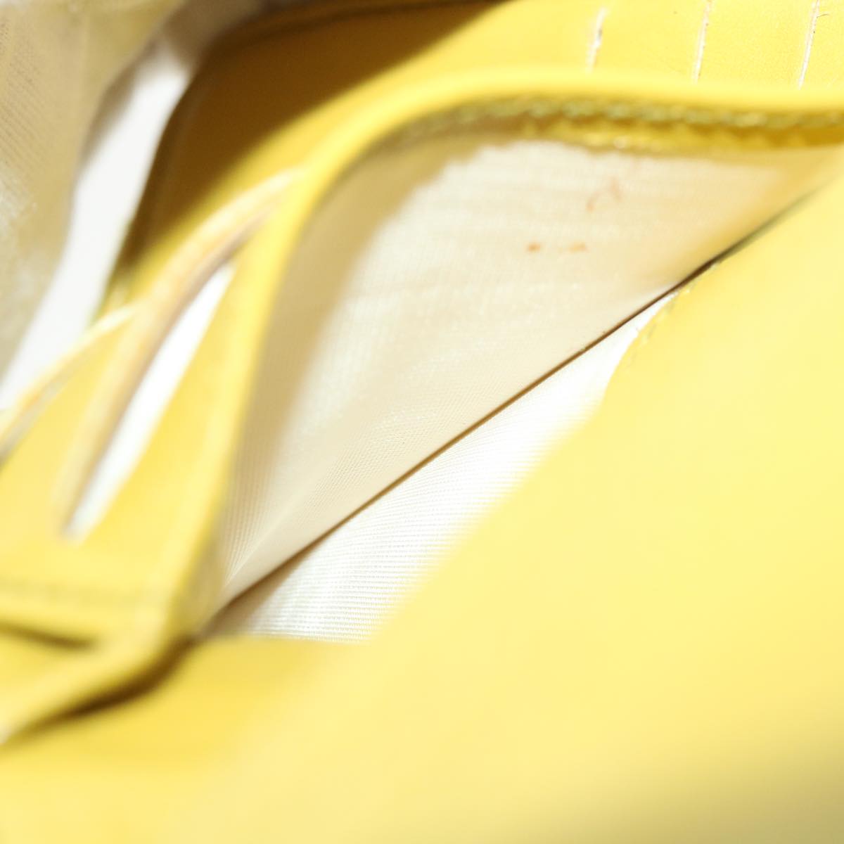 Chanel Yellow Leather  wallet accessories