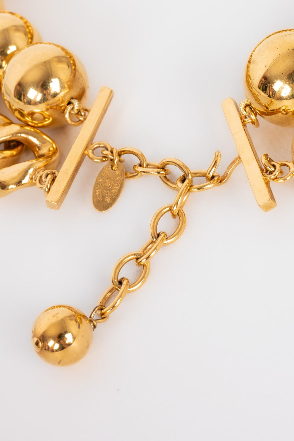Collier dor�� Chanel 1990s