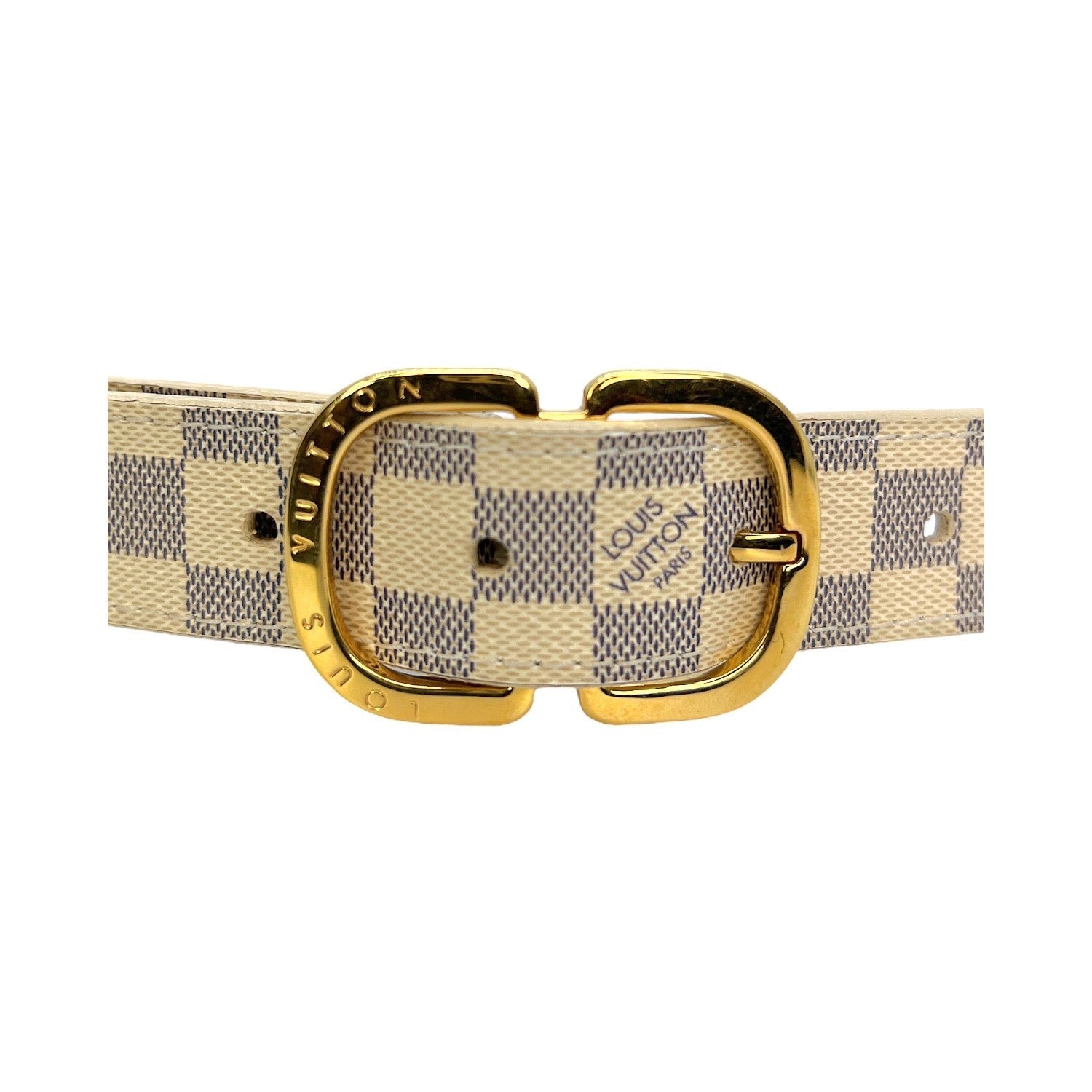 Louis Vuitton Damier Azur Mini 25MM Belt