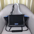 Prada Etiquette Bag In Nylon With Metal Stud Trim