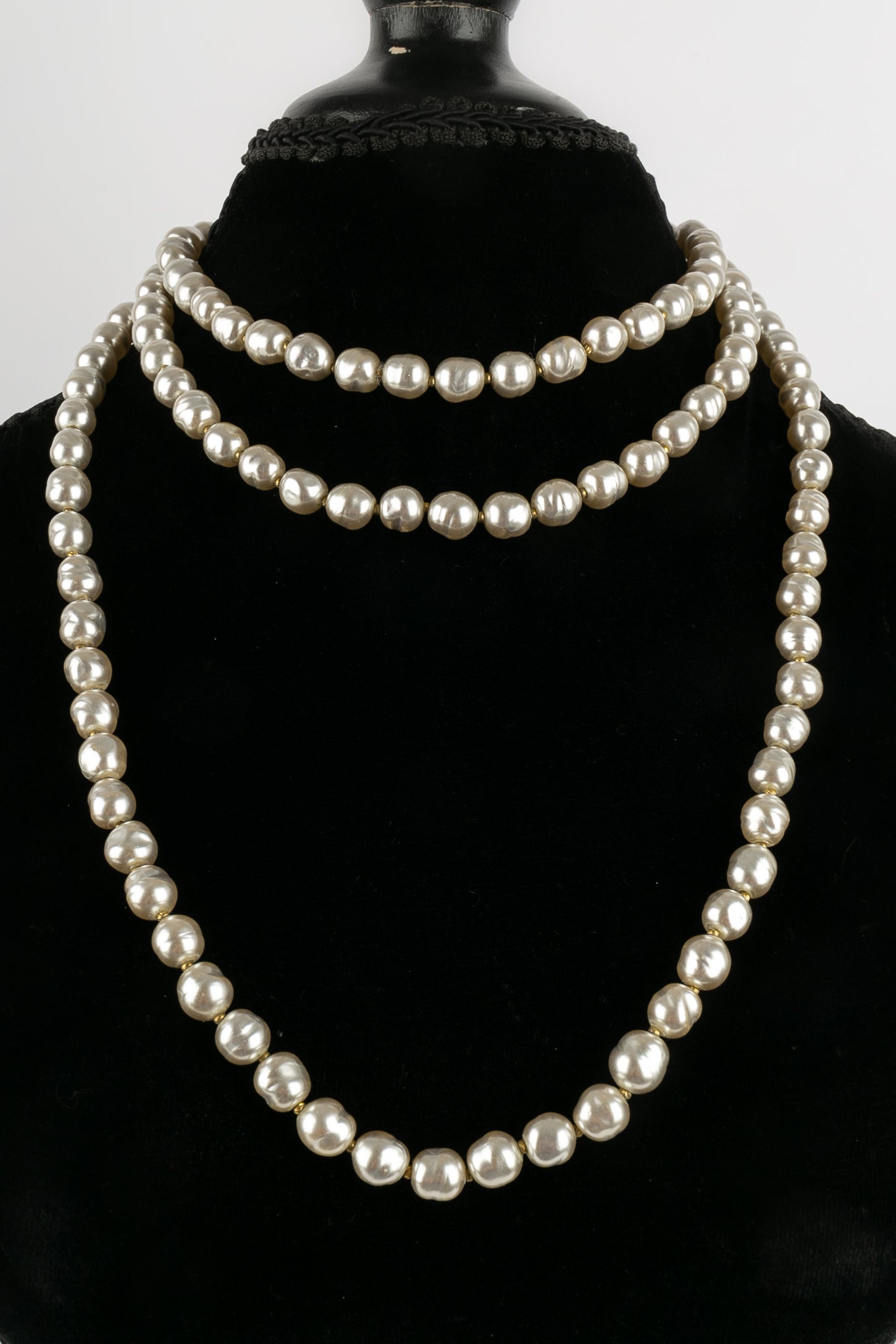 Collier / Sautoir Chanel 1981