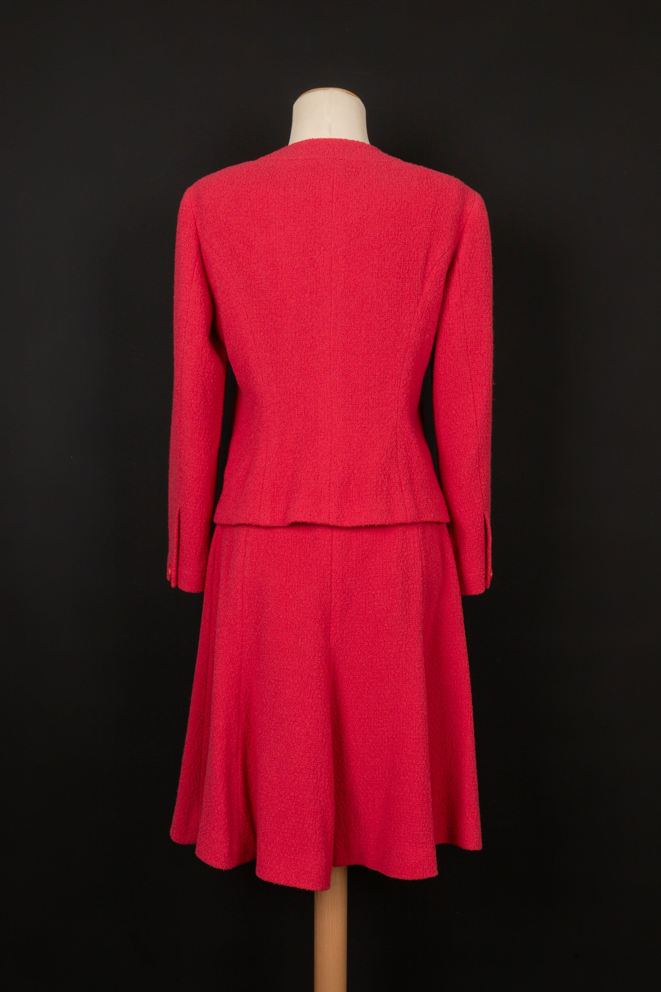 Ensemble tailleur rose Chanel