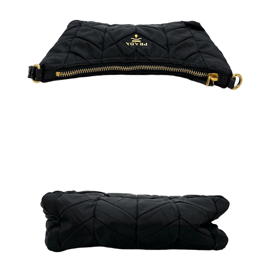 Prada Tessuto Nylon Chevron Quilted Mini Bag