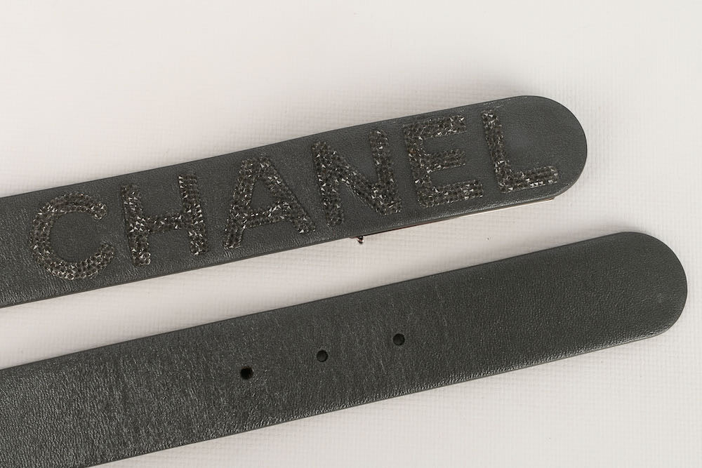 Ceinture en cuir Chanel