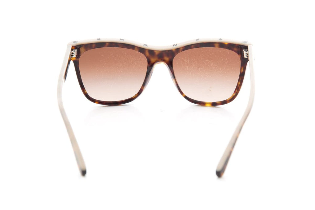Chanel Brown Square Sunglasses