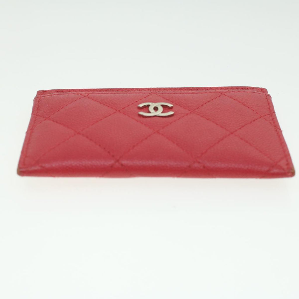 Chanel Red Leather  wallet accessories