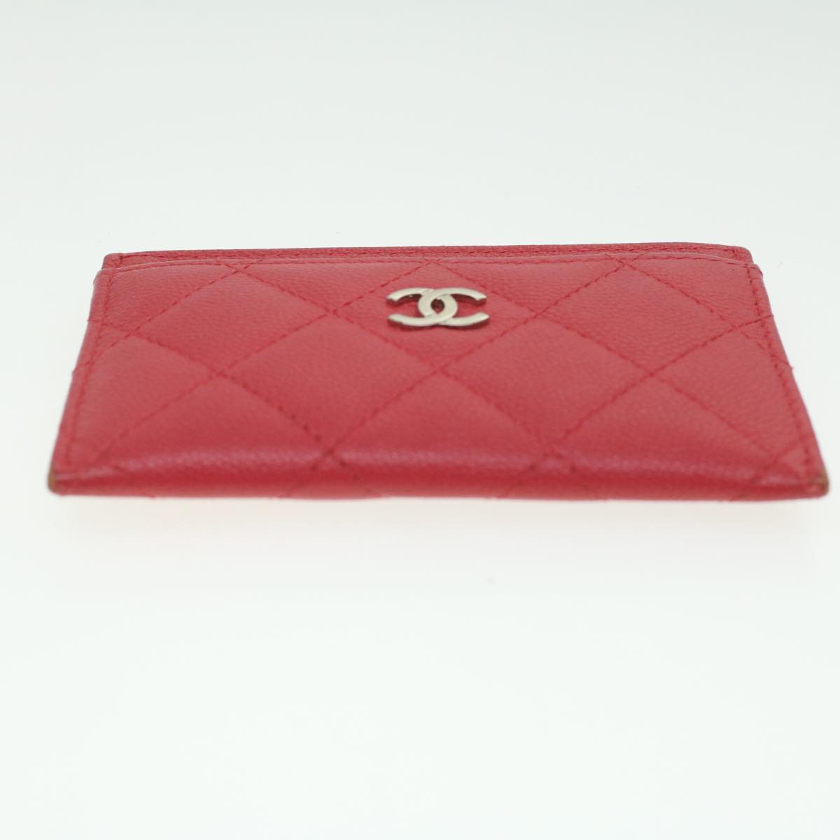 Chanel Red Leather  wallet accessories