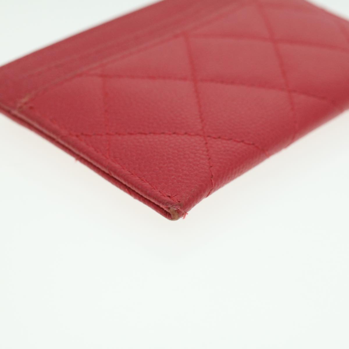 Chanel Red Leather  wallet accessories
