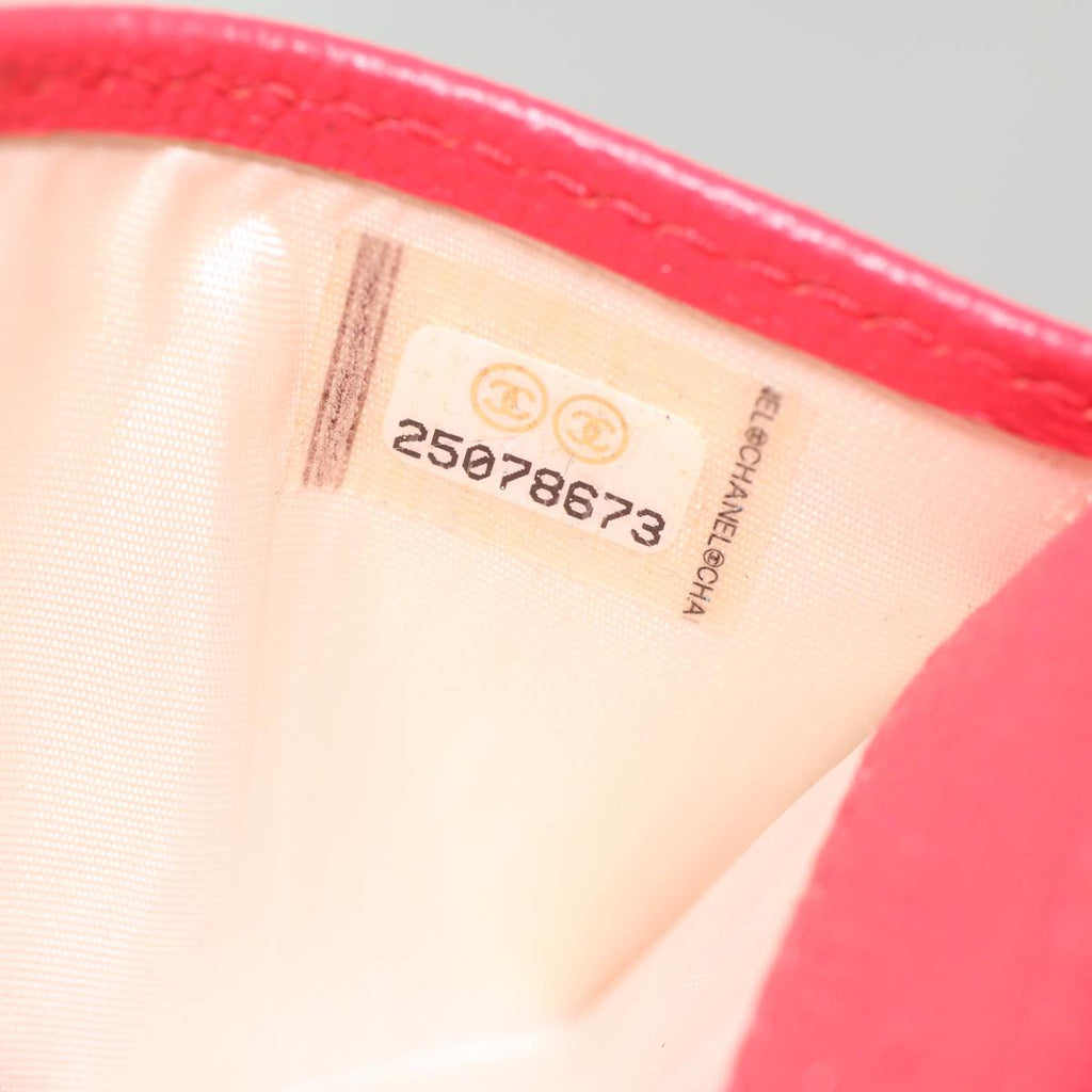 Chanel Red Leather  wallet accessories