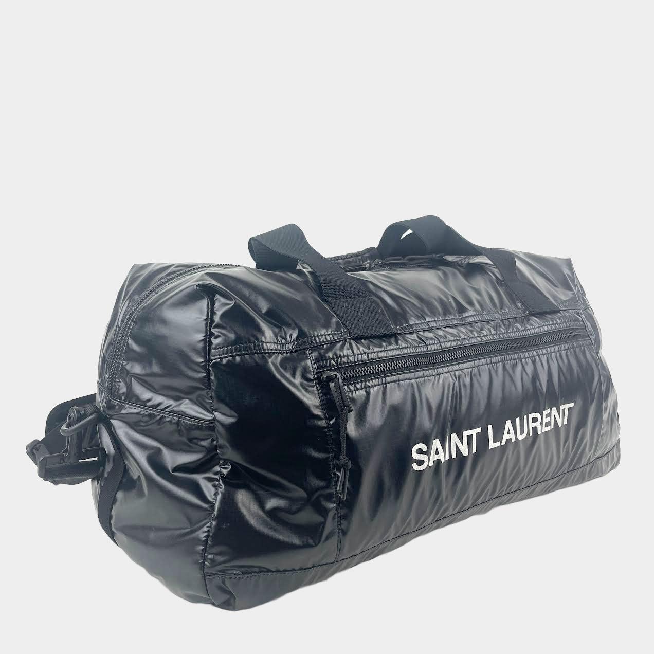 SAINT LAURENT Nuxx Nylon Ripstop Duffel Bag
