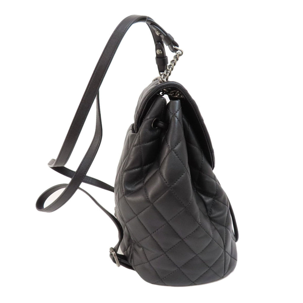 CHANEL Matelasse Coco Mark Backpack/Daypack Lambskin Women's