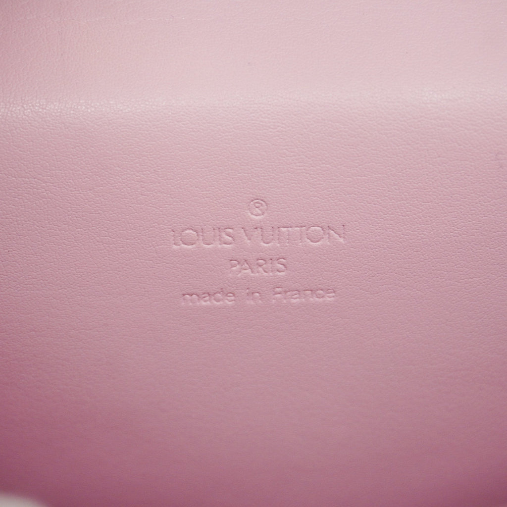 LOUIS VUITTONAuth  Monogram Vernis Spring Street M91033 Handbag Rose