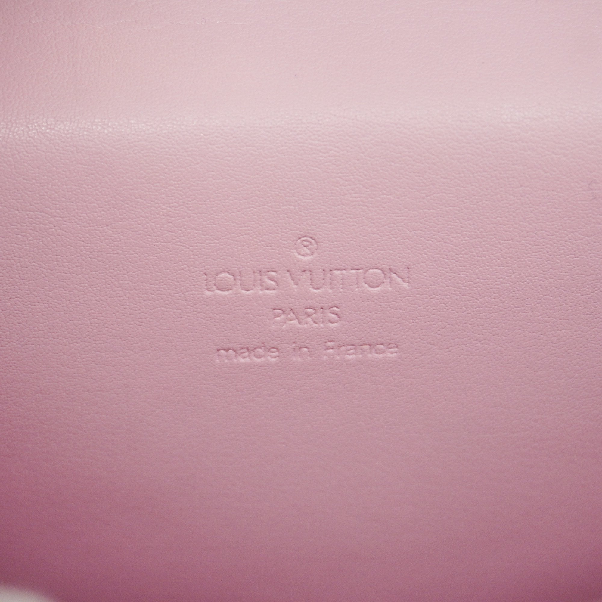LOUIS VUITTONAuth  Monogram Vernis Spring Street M91033 Handbag Rose