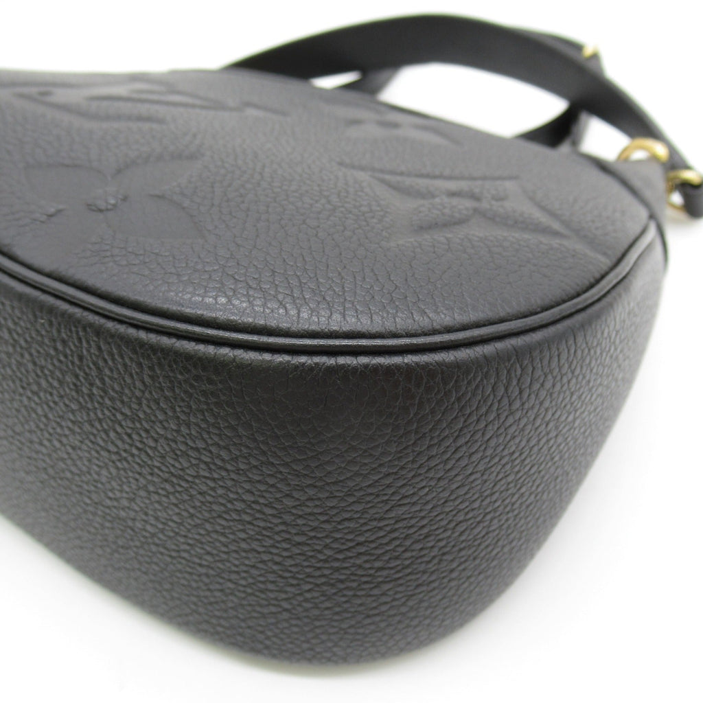 LOUIS VUITTON Bagatelle NM Shoulder Bag Black Black Monogram empreinte PVC coated canvas M46002